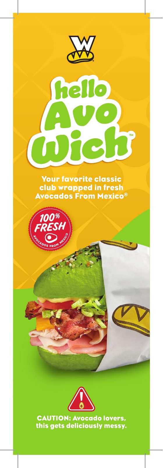 AvoWich bag stuffer for Which Wich