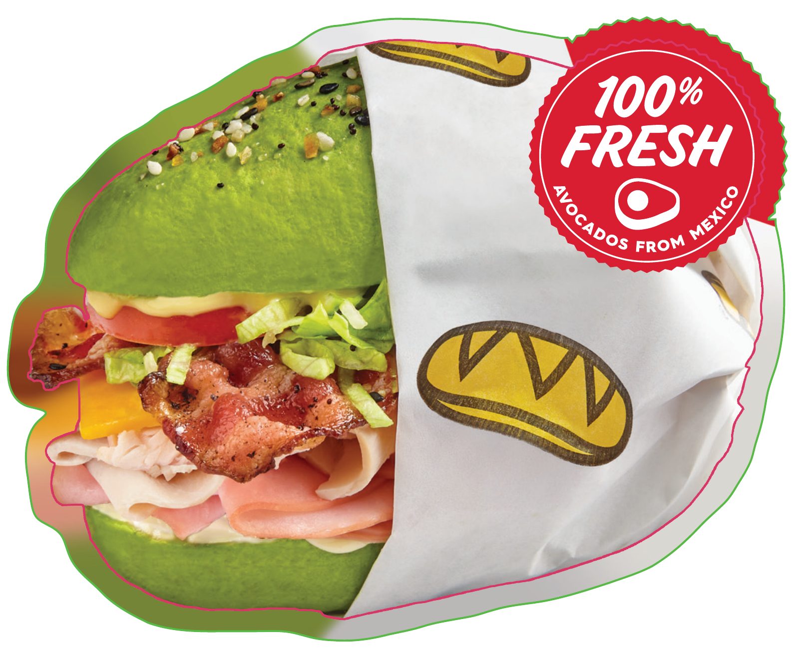 AvoWich ceiling dangler for Which Wich