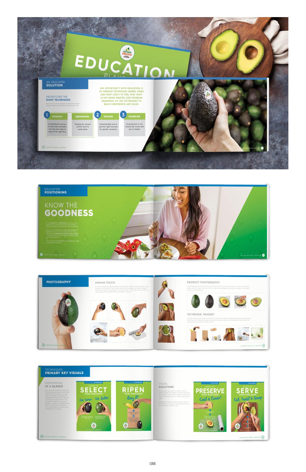 Cover of the Avocados From Mexico Education Brand Playbook