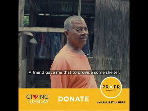 Still from the PRxPR Giving Tuesday Don Piro social video