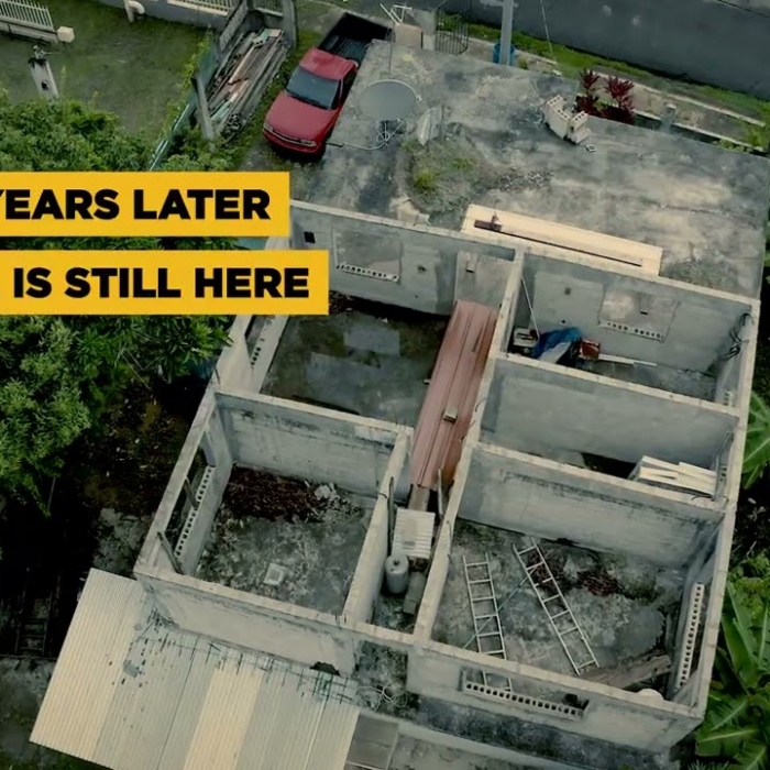 Still from the PRxPR Maria Is Still Here campaign film